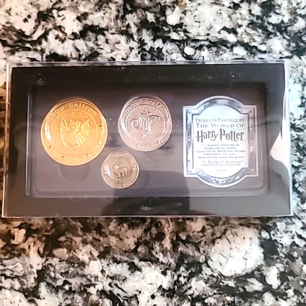 Wizarding World Noble Collection Coins
